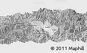 Gray Panoramic Map of Catamayo
