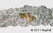 Satellite Panoramic Map of Catamayo, lighten, semi-desaturated