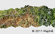 Satellite Panoramic Map of Catamayo
