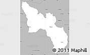 Gray Simple Map of Catamayo
