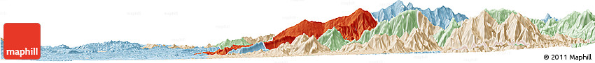 Political Horizon Map of Celica, lighten Political Horizon Map of Celica, lighten