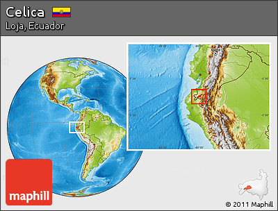 Physical Location Map of Celica