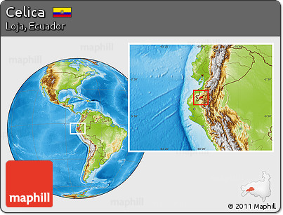 Physical Location Map of Celica