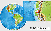 Physical Location Map of Celica, highlighted parent region
