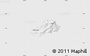 Silver Style Map of Celica, single color outside