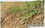 Satellite 3D Map of Puyango