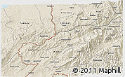 Shaded Relief 3D Map of Puyango