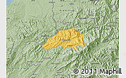 Savanna Style Map of Puyango