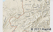 Shaded Relief Map of Puyango
