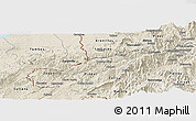 Shaded Relief Panoramic Map of Puyango