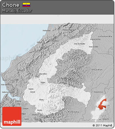 Gray 3D Map of Chone