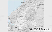 Silver Style 3D Map of Chone