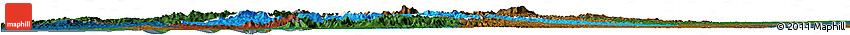 Political Horizon Map of Chone, darken