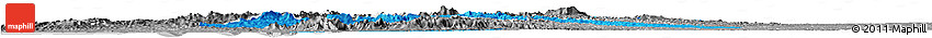 Political Horizon Map of Chone, desaturated