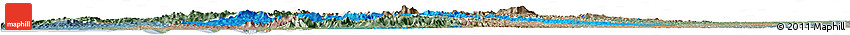 Political Horizon Map of Chone, semi-desaturated