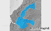 Political Map of Chone, desaturated