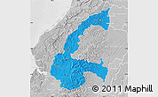Political Map of Chone, lighten, desaturated