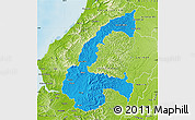 Political Map of Chone, physical outside
