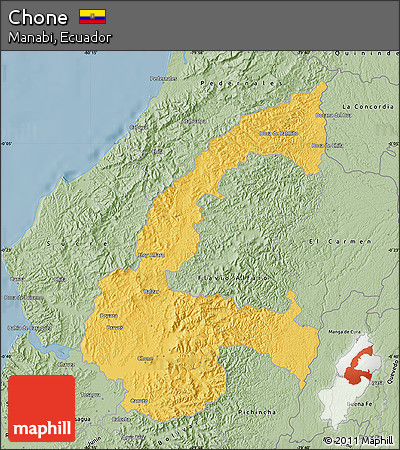 Savanna Style Map of Chone
