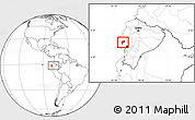 Blank Location Map of Pajan, within the entire country