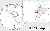 Blank Location Map of Pajan, highlighted country