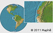 Satellite Location Map of Pajan