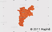 Political Map of Pajan, cropped outside