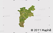 Satellite Map of Pajan, cropped outside