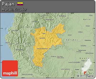 Savanna Style Map of Pajan