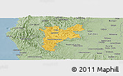 Savanna Style Panoramic Map of Pajan