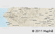 Shaded Relief Panoramic Map of Pajan