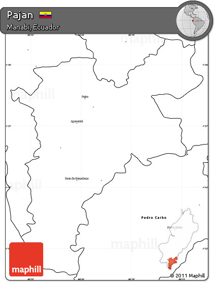 Blank Simple Map of Pajan