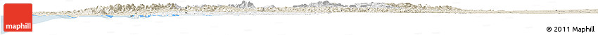 Classic Style Horizon Map of Pedernales