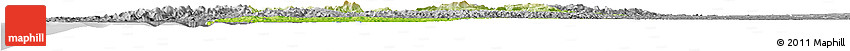 Physical Horizon Map of Pedernales, desaturated Physical Horizon Map of Pedernales, desaturated