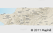 Shaded Relief Panoramic Map of Portoviejo