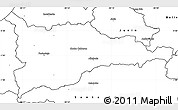 Blank Simple Map of Portoviejo