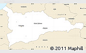 Classic Style Simple Map of Portoviejo