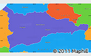Political Simple Map of Portoviejo