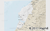 Classic Style 3D Map of Sucre