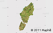 Satellite Map of Sucre, cropped outside