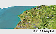 Satellite Panoramic Map of Sucre