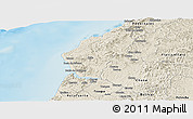 Shaded Relief Panoramic Map of Sucre