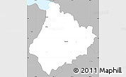 Gray Simple Map of Tosagua