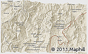 Shaded Relief 3D Map of San Juan Bosco