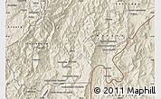 Shaded Relief Map of San Juan Bosco