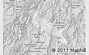 Silver Style Map of San Juan Bosco