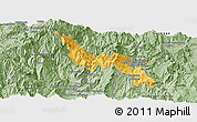 Savanna Style Panoramic Map of San Juan Bosco