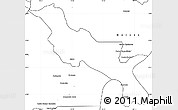 Blank Simple Map of San Juan Bosco