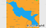 Political Simple Map of San Juan Bosco