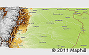 Physical 3D Map of Napo